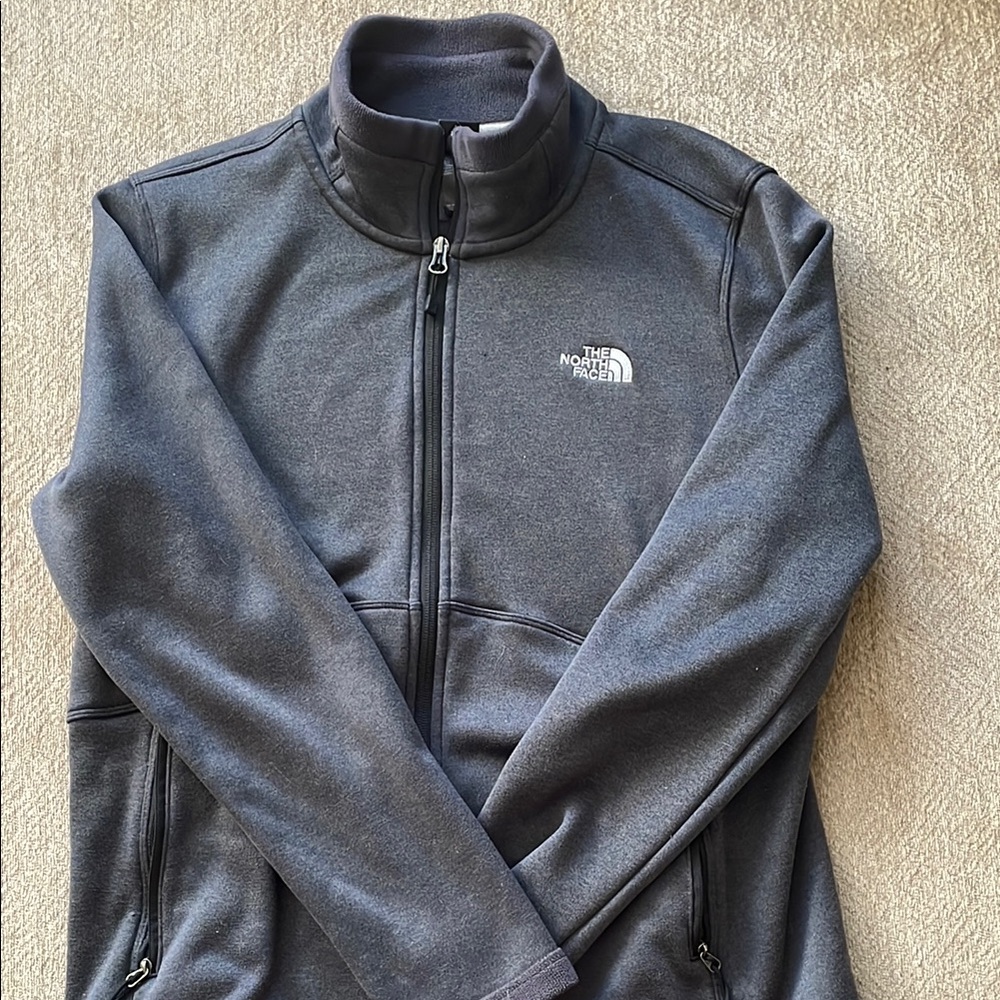 The North Face Gray Full-Zip Jacket